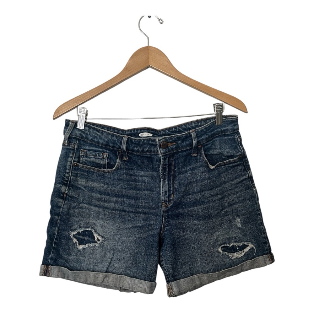 Old Navy Women’s Denim Jean Shorts 5 inch Inseam Size 10